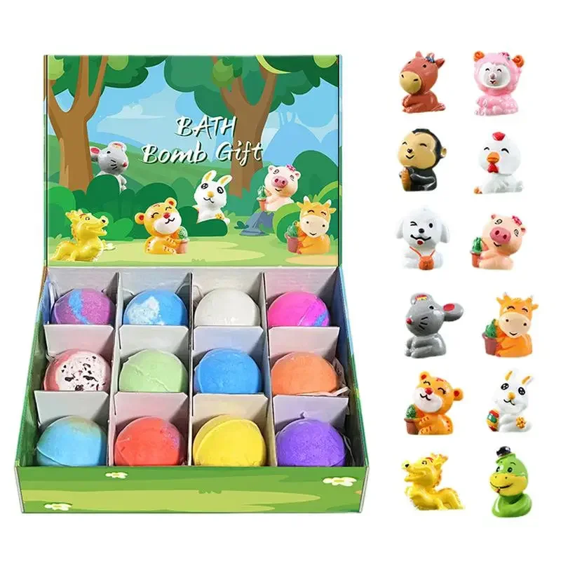 Kids Bath Bombs with Surprise Toys (12Pcs) - Image 3